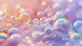 beautiful pastel cute bubble background