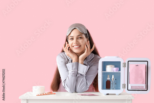 Beautiful young happy woman...