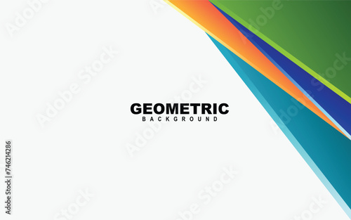 geometric background gradient colorful