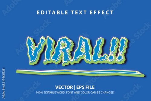 editable text effect viral font effect template for logo, headline, banner content creator, game show. news shows, comedy, memes and reactions