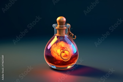 3d witch Memory Restoration Tincture Potion