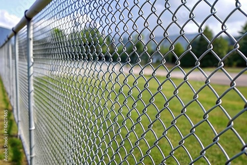 park fence with wire
