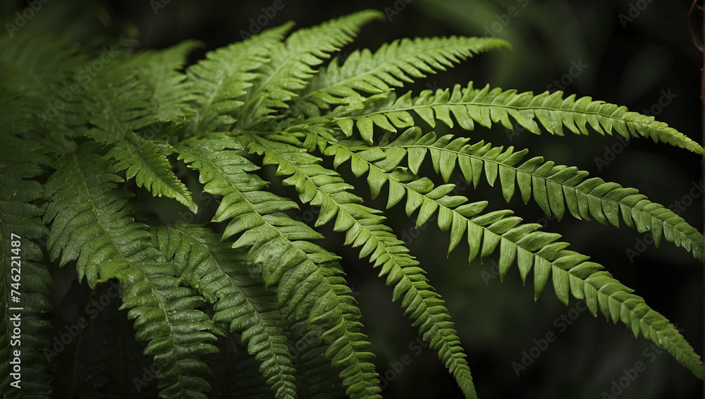 fern leaf in the forest fern leaf in the forest