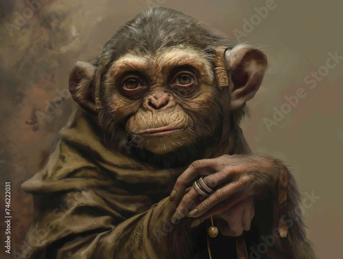 Anthropomorph Monkey photo