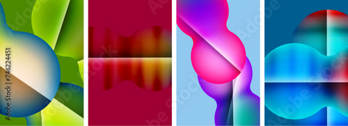 Abstract colors. Abstract backgrounds for wallpaper, business card, cover, poster, banner, brochure, header, website