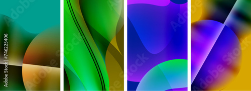 Abstract colors. Abstract backgrounds for wallpaper, business card, cover, poster, banner, brochure, header, website