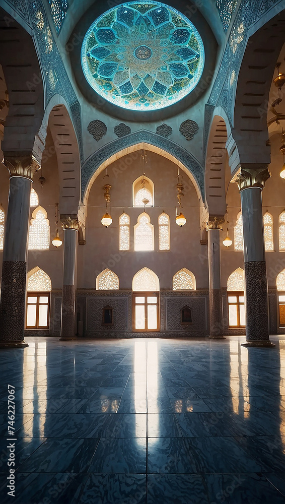 beautiful mosque islamic background