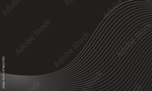 abstract geometric wave line pattern