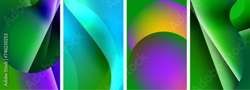Abstract colors. Abstract backgrounds for wallpaper, business card, cover, poster, banner, brochure, header, website