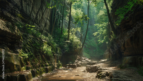 Turkey run state park, state park, forrest, hike trail, nature preserve, pine grove, hiking trail, hike trail, cascades trail, trail beside water, national park, trails, cuyahoga valley, cascade falls