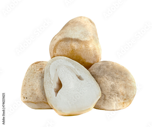 Straw mushroom isolated