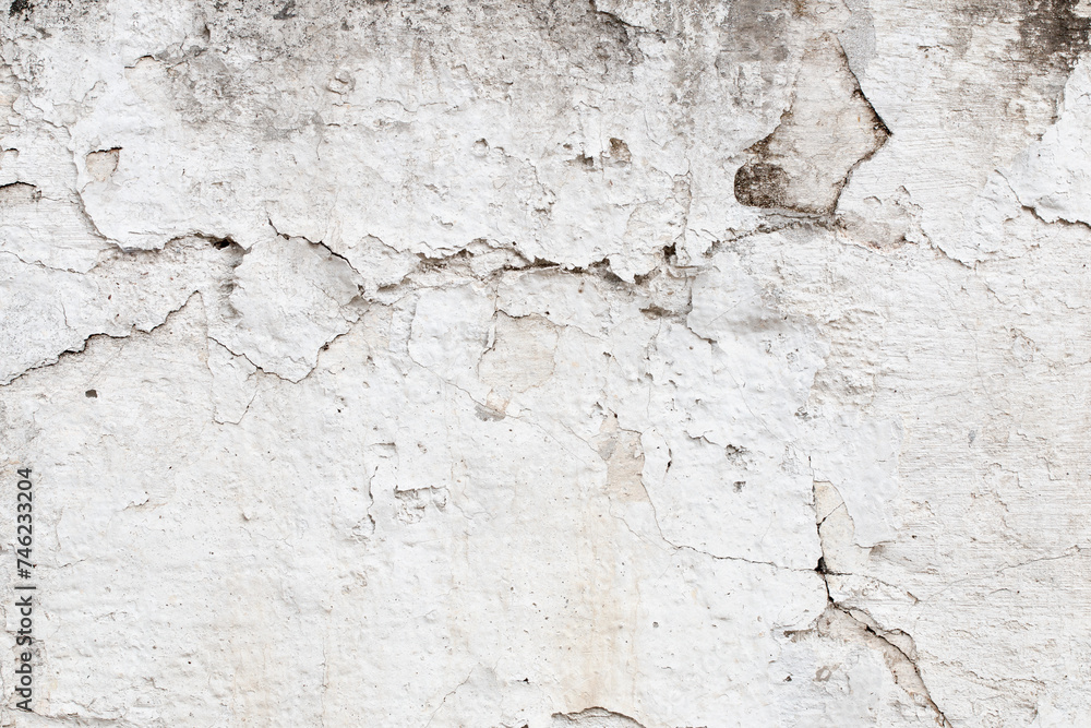 Fototapeta premium white concrete wall texture. background