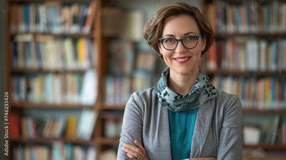 Librarian with a Smile Librarian with a Smile