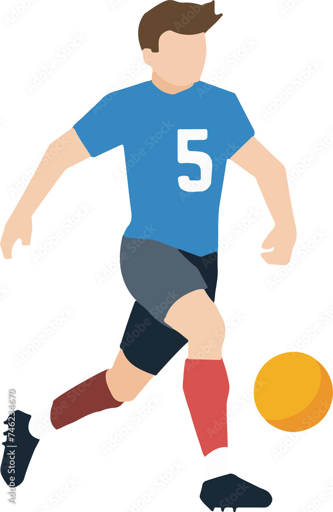 Obraz premium soccer player