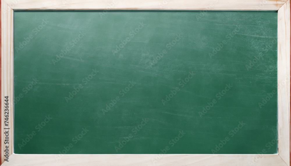 Blank green chalkboard, blackboard texture with copy space and clipping path; top view Blank green chalkboard, blackboard texture with copy space and clipping path; top view