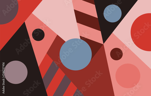 colorful abstract art for wall decoration