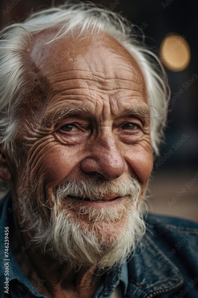 portrait of a senior man portrait of a senior man