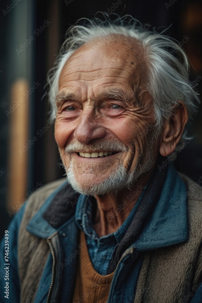 portrait of a senior man portrait of a senior man