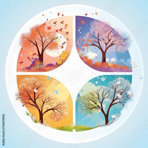 4 seasons circle