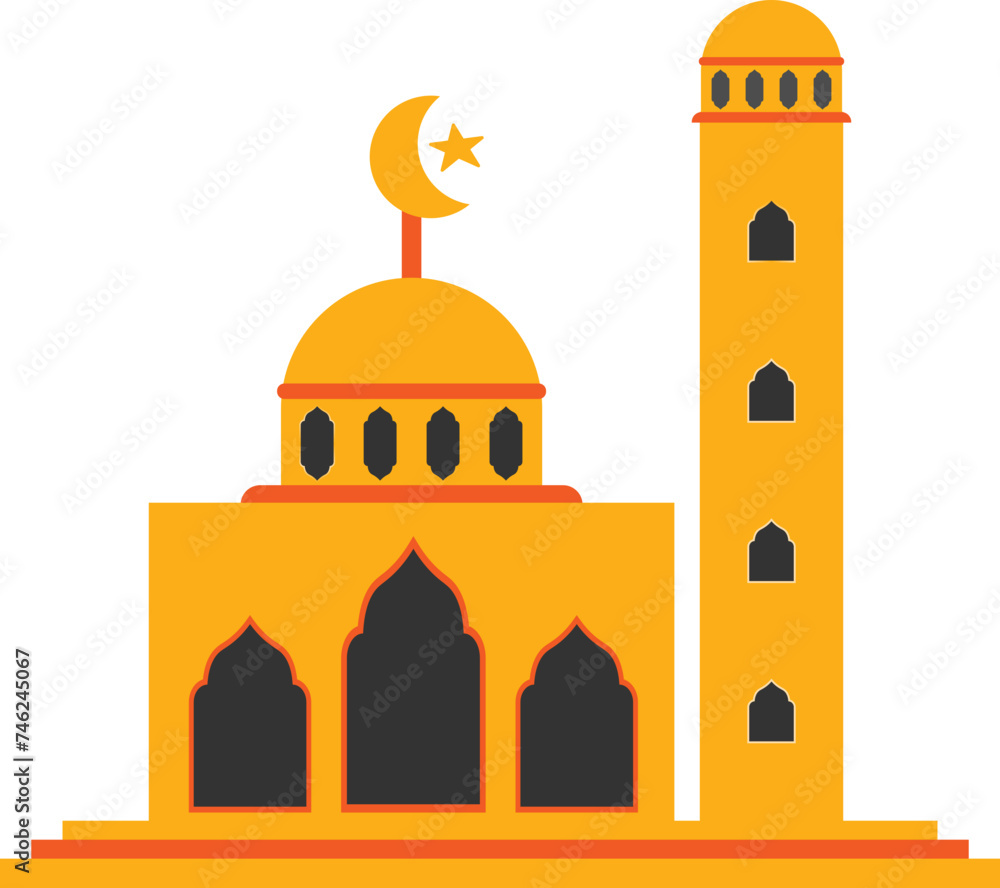 Mosque Prayer Place For Muslim Religion Community