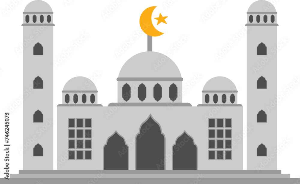 Mosque Prayer Place For Muslim Religion Community