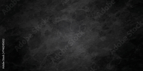 Dark black slate texture in natural pattern with high resolution for background wall. Black abstract grunge background. Dark rock texture black stone. Background of blank natural aged blackboard wall.