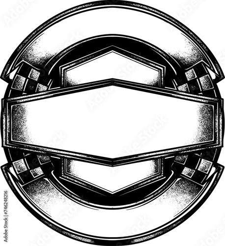 Race or  motorcycle logo blank vector graphic ,good for your motorcycle club or garage 