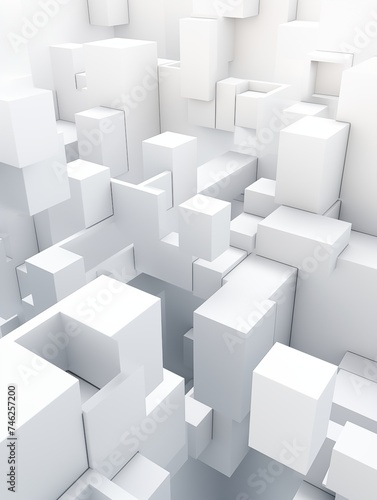 Abstract 3D block