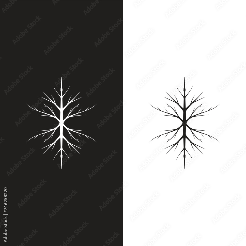 tree roots vector icon illustration, design Green Tree Growing in nature vector icon set	
