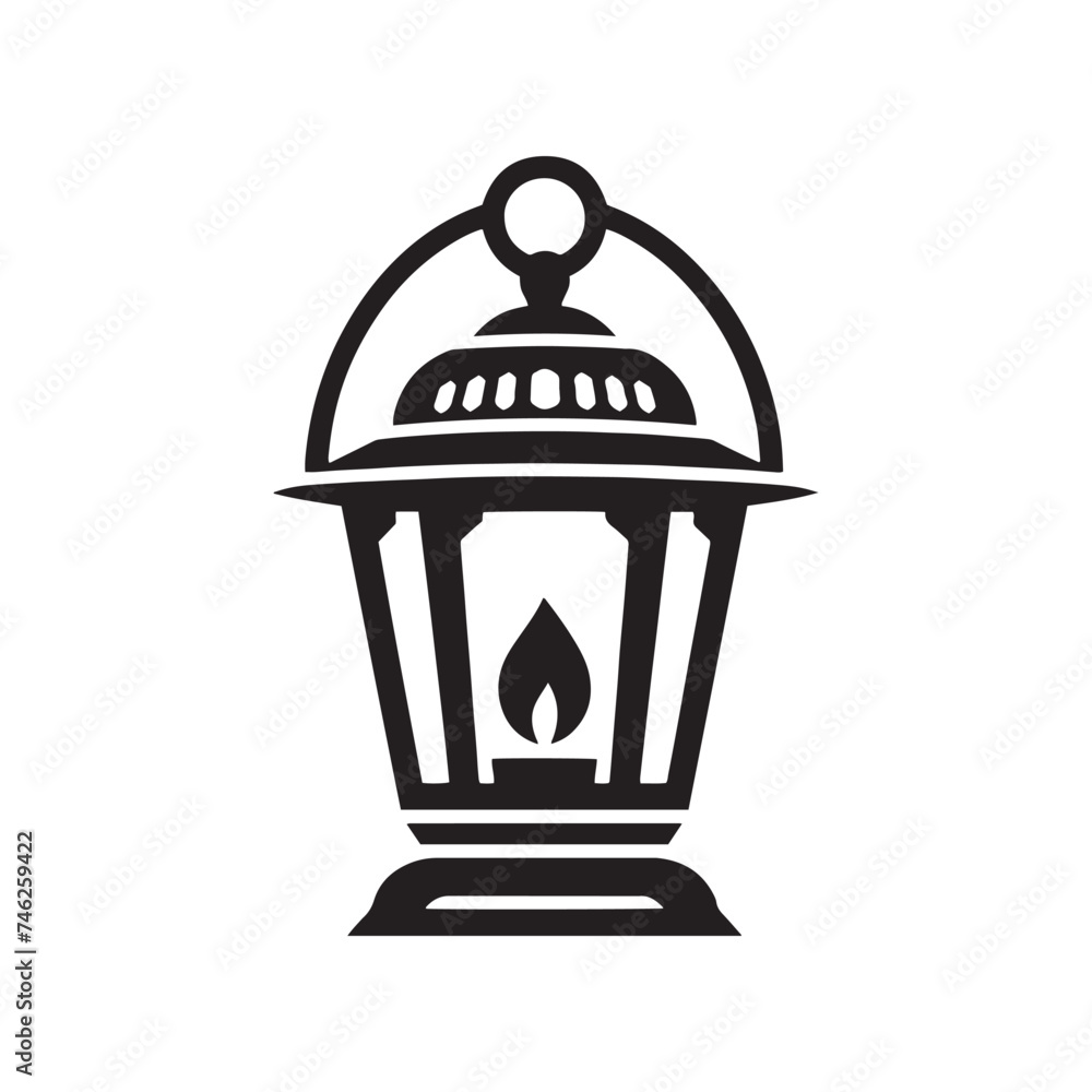 Luminous Elegance: Vector Lantern Silhouette - Illuminating Nights with Graceful Shadows and Timeless Beauty. Luminous Elegance: Vector Lantern Silhouette - Illuminating Nights with Graceful Shadows and Timeless Beauty.