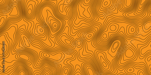 Abstracts Topographic map and orange lines, contour background, orange and block background with space grid Topographic geography scheme and the terrain path Outline cartography lands.