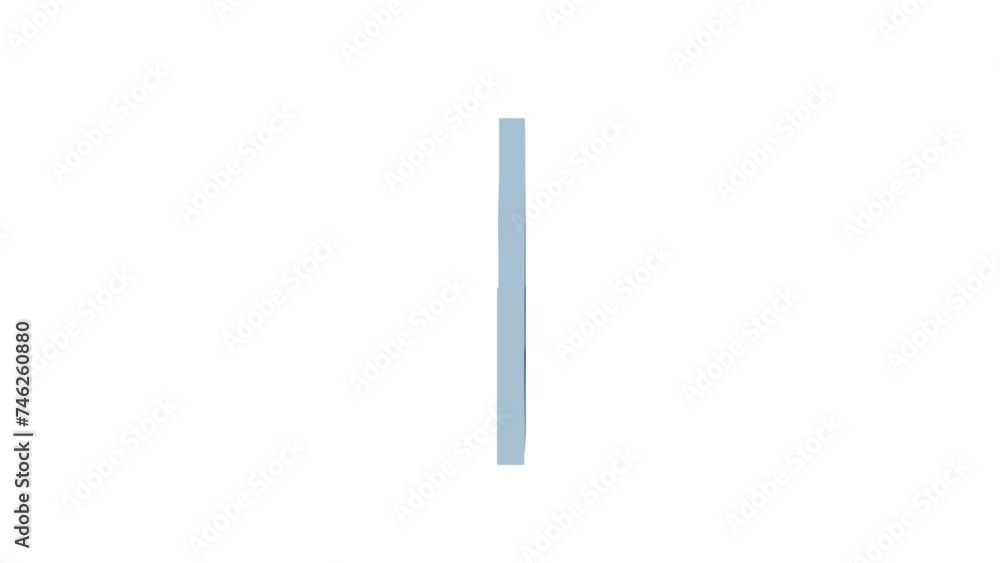 Loopable 3d logo icon rotating animation white background Loopable 3d logo icon rotating animation white background