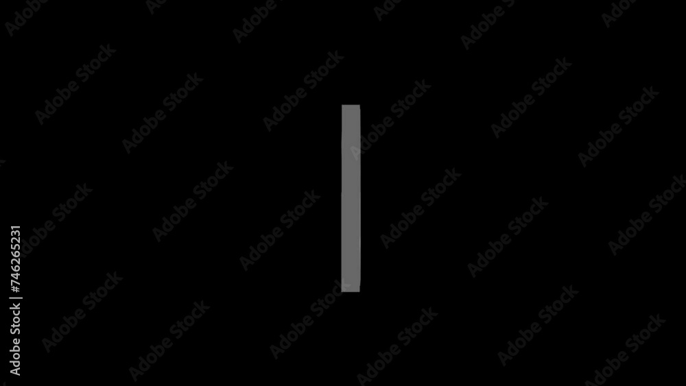 Loopable white color 3d logo icon rotating animation black background Loopable white color 3d logo icon rotating animation black background