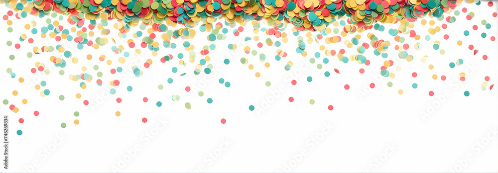 colorful confetti skin for background