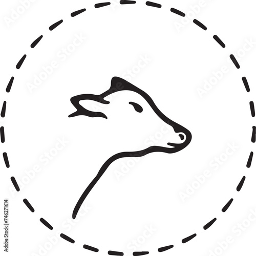 Cow company logo photo