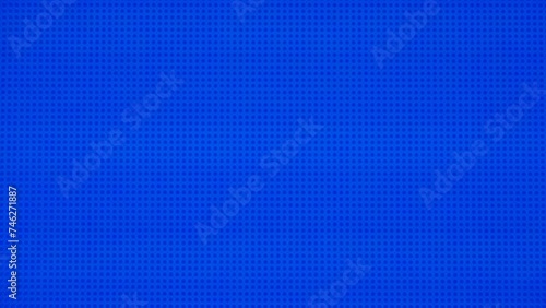 Close up of Blue LED Light Panel Displaying Vivid Pixels