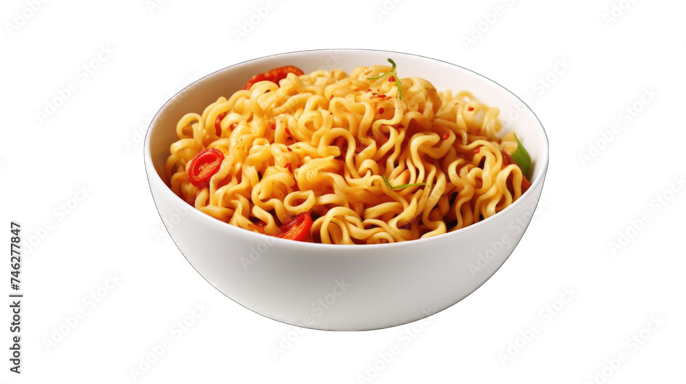 Bowl with instant noodles png Bowl with instant noodles png