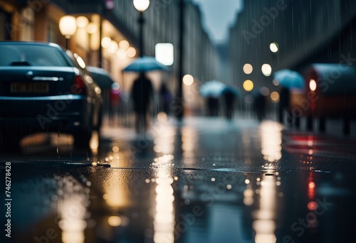 rainy street photography