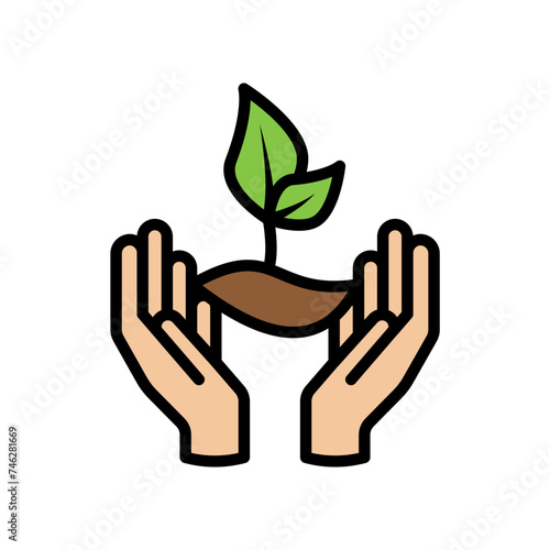 Holding Plant Filled Style