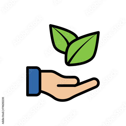 Holding Plant Filled Style