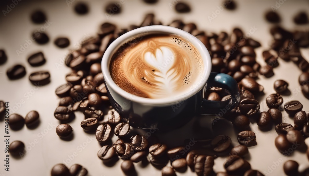 view of some coffee on table background view of some coffee on table background