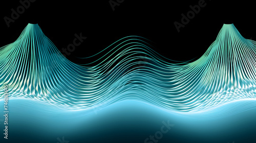 Visual Representation of a Regular 600 Hertz Wave Pattern - The Invisible Energy Made Visible