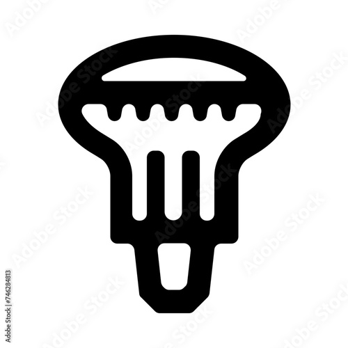 Led Lamp Lightbulb Line Icon