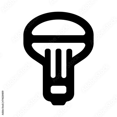 Led Lamp Lightbulb Line Icon