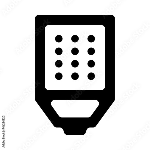 Led Lamp Fluorescent Lightbulb Line Icon