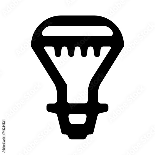 Led Lamp Lightbulb Line Icon