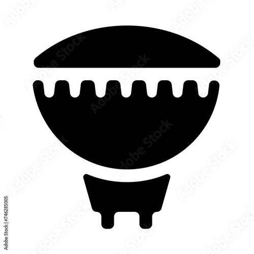 Led Lamp Lightbulb Solid Icon