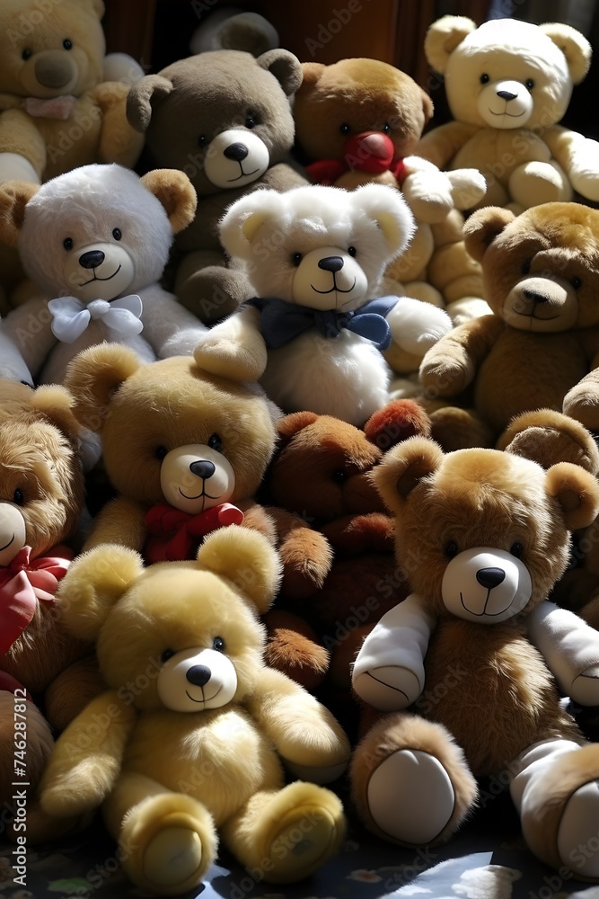 teddy bears in a row teddy bears in a row