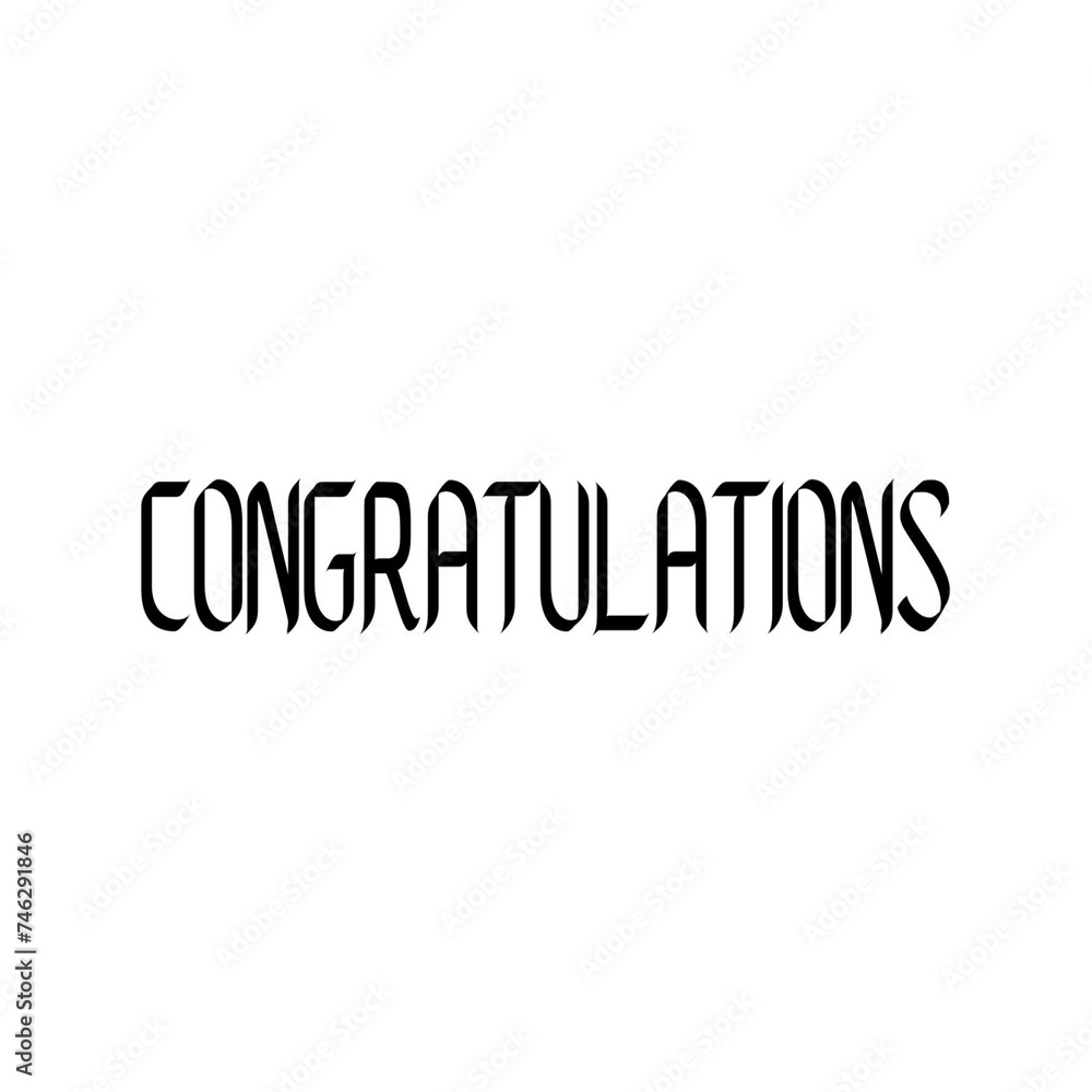 Hand drawn lettering black Congratulations on white background. Modern brush lettering calligraphy poster, Ink illustration.by isolated Card banner design. success stories. Vector illustrator EPS Hand drawn lettering black Congratulations on white background. Modern brush lettering calligraphy poster, Ink illustration.by isolated Card banner design. success stories. Vector illustrator EPS