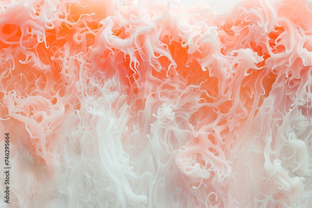 Peach fuzzy algae. backgrounds, abstraction Peach fuzzy algae. backgrounds, abstraction